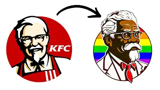 I Made The KFC Logo Slightly Offensive