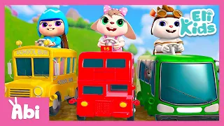 Toy Bus | 10 Little Buses #2 | Eli Kids Songs & Nursery Rhymes