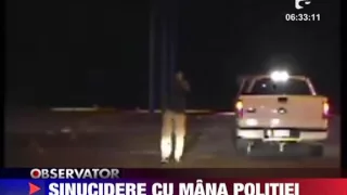 Un american a fost impuscat mortal de politie dupa ce i-a amenintat cu o razatoare p