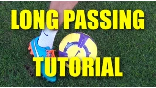 Long Pass Technique Football | Tutorial