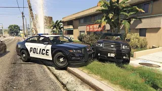 GTA 5 NPC Police Gang Wars 2