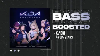 K/DA - POP/STARS (ft. Madison Beer, (G)I-DLE, Jaira Burns) [BASS BOOSTED]