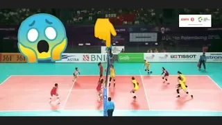 Jaja Santiago hits a 'REGALO' BALL!!! || Asian Games 2018