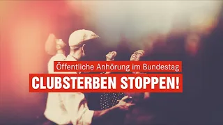 Clubsterben stoppen!