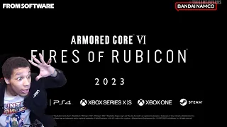 ARMORED CORE 6 REVEAL GROUP REACTION THE GAME AWARDS 2022