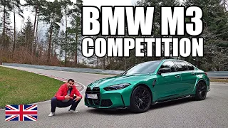 BMW M3 Competition 2021 - Easy to Handle 510 PS RWD sedan (ENG) - Test Drive and Review