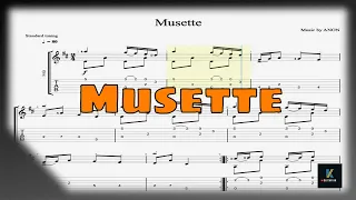 ABRSM GUITAR GRADE 5 musette classical guitar tutorial tabs