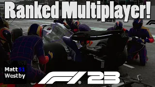 Pit Stop Problem! - F1 23 Ranked Multiplayer