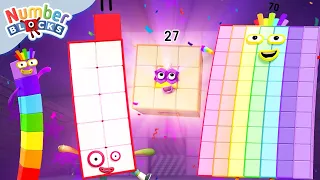 Melhor festa de todos os tempos! | Numberblocks em Português Brasil | Desenhos Animados