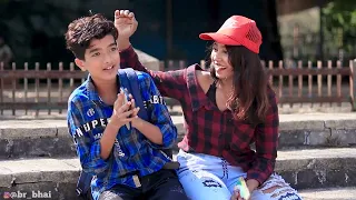 Owais Saying: मैं खाता खुलता हूं Prank On Cute Girl | Funny Comedy Flirting Prank Video | BR Masti