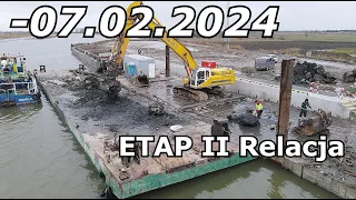 ETAP II Przekopu Mierzei Wiślanej -07.02.2024