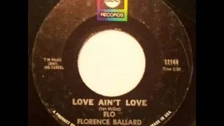 Florence Ballard ... Love Ain't Love. 1968.