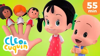 Family finger and more Nursery Rhymes by Cleo and Cuquin | Children Songs