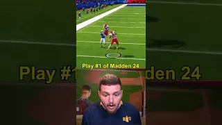 My VERY First Play on Madden 24…