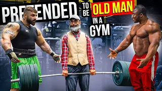 Elite Powerlifter Pretended to be an OLD MAN | Anatoly GYM PRANK