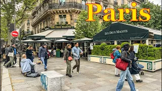 Paris, France🇫🇷 - Walk around Saint Germain des Pres in Paris | Paris 4K | A Walk In Paris