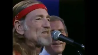 Chet Atkins and Friends - Willie Nelson - Island In The Sea (Mark Knopfler on guitar) 1987