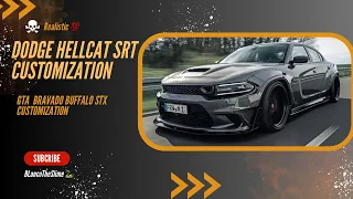 Hellcat Charger BEST Customization & Review | GTA Bravado Buffalo STX (Realistic Build)