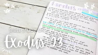 Bible Study on Exodus 23 | Study the Whole Bible with Me