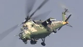 Mi-35M 2302 yellow MAKS 2019