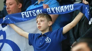 DYNAMO vs DINA. Futsal.Russian Superleague. 18/04/2017. GOALS