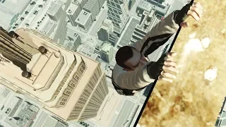 GTA 4 - funny ragdolls - (Parkour Fails)