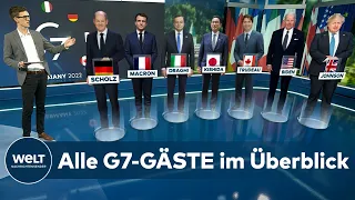 G7-GÄSTELISTE: Diese Länder sind neben den großen Sieben auch eingeladen