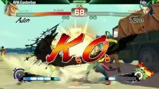 Ekman (Rose) vs Gamerbee (Adon) USF4