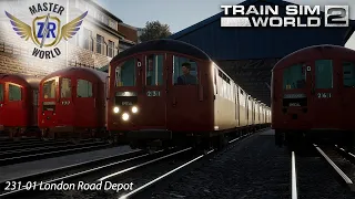 231-01 London Road Depot - Bakerloo Line - 1938 Stock - Train Sim World 2