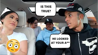 ACCUSING MY SISTERS BOYFRIEND OF CHECKING OUT MY GIRLFRIEND! *hilarious*