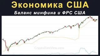 Баланс минфина и ФРС США