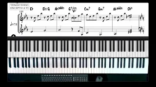 Tengo Todo Excepto A Ti | Luis Miguel | Piano Intro Tutorial