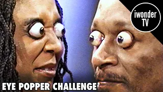 Eye Popper Challenge - World Record For Eyes Popping Out The Furthest