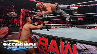 Cody Rhodes tiene su primera lucha en seis años en Raw: En Español, 15 Abril 2022