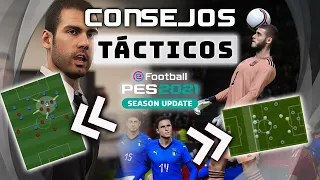 10 CONSEJOS TÁCTICOS PES 2021 🔥 - DOMINA EL JUEGO POR COMPLETO !