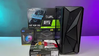 ПК110. Ryzen 5 5600/RTX 3060 12gb/ddr4 16gb/600w