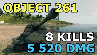 World of Tanks - Object 261 - 8 kills - 5 520 DMG