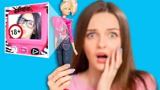 DANGEROUS and SCANDAL! Barbie Doll with Video Camera / Review and Unboxing