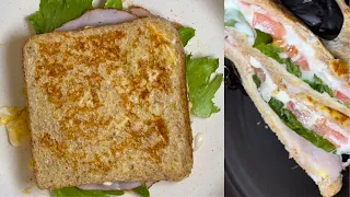 If you have 1 egg and 2 bread slices, make this easy delicious breakfast | Easy Breakfast Recipe