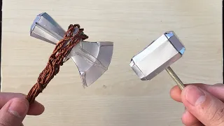 Mjolnir Vs. Stormbreaker DIY Using Soda Can