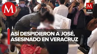 Entierran a niño asesinado en Veracruz; DIF toma custodia de hermanos