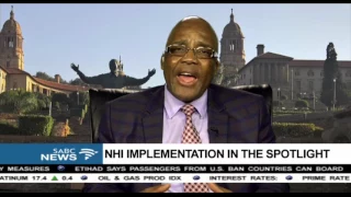 Implementation of the National Health Insurance: Aaron Motsoaledi