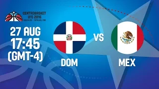 Dominican Republic v Mexico - Semifinal #1 - 2016 FIBA Centrobasket U15 Championship