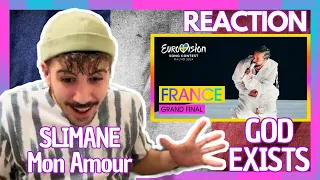🇨🇵 Reaction Slimane - Mon Amour (Grand Final) | France Eurovision 2024 (SUBTITLED)