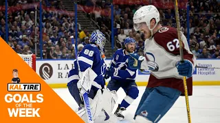 Lehkonen Picks Top Corner & Kadri's OT Magic | NHL Goals Of The Week