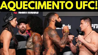 UFC VEGAS 91 AO VIVO AQUECIMENTO - LUTA MATHEUS NICOLAU VS ALEX PEREZ + 6 BRASILEIROS EM COMBATE