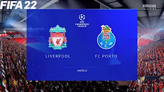 FIFA 22 | Liverpool vs FC Porto - 2021/22 Champions League UCL - Full Match & Gameplay