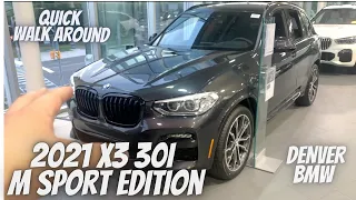 2021 BMW X3 30i M Sport Edition Showcase and Breakdown