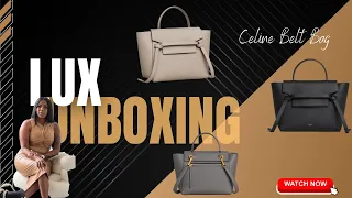 Sophistication Meets Luxury- Unbox Celine Belt Bag