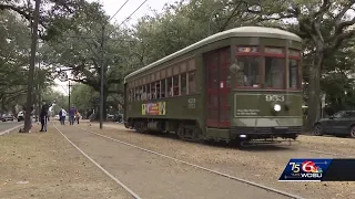 RTA streetcar services restored, parade set ups cleared from neutral ground